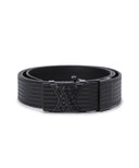 Men's Half Face Belt - Black