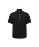 ANEW GOLF Men's SM Half Zip Short T-Shirt - Black