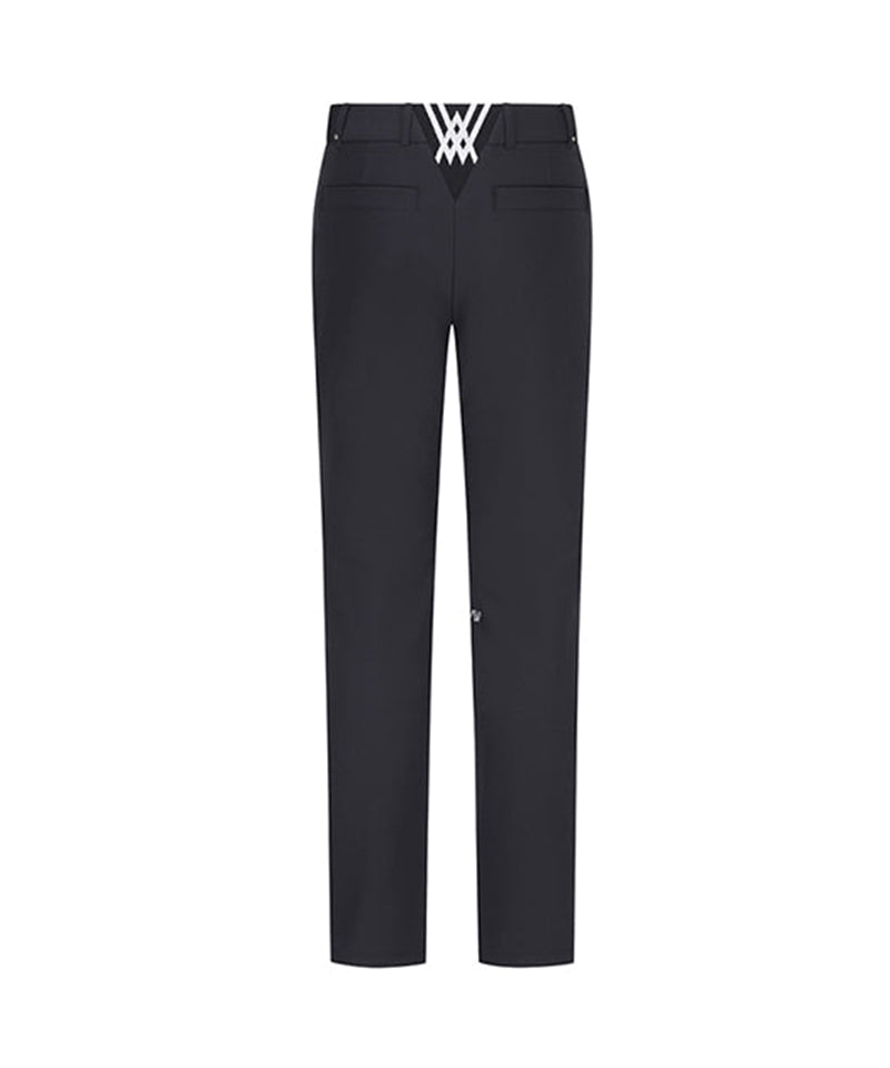 Women's Thin Fleece Basic L/PT - Black