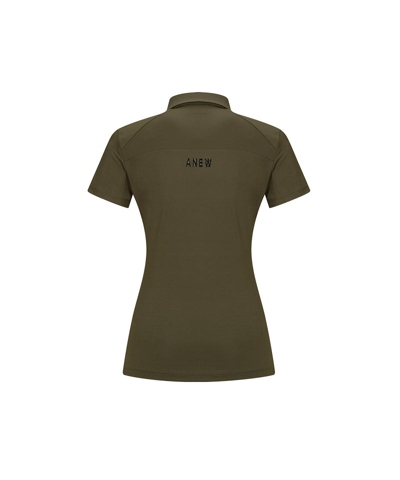 Women's Single Print B Mesh Block S/TS