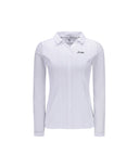 Women's V Neck Long T-Shirt - White