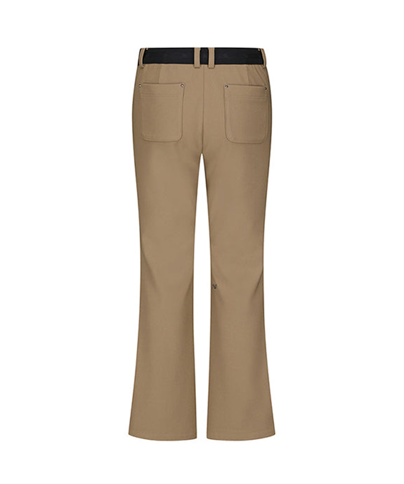 Women's Fleece Boots Cut L/PT - Beige