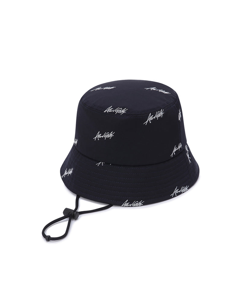 Unisex Embroidery Pattern Hat - Navy