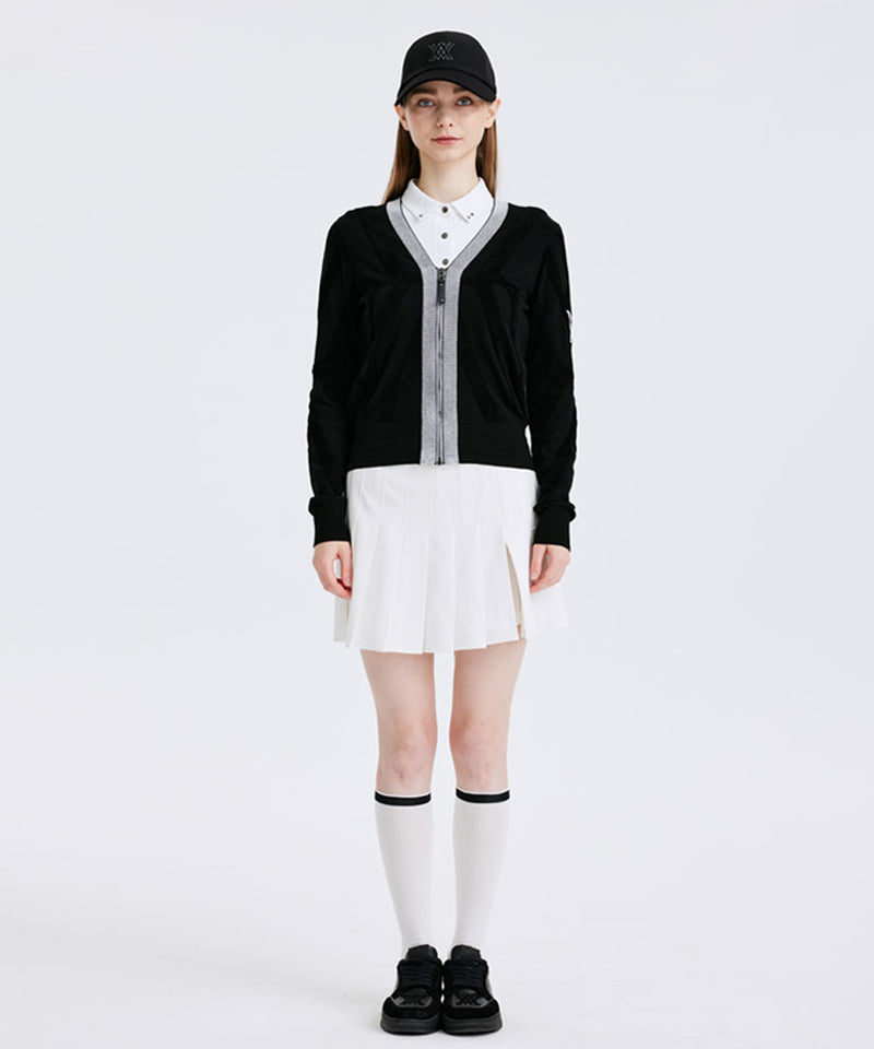 Women's Repeated Knee Socks - Off-White
