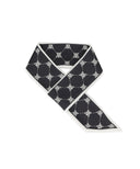 Women's Silk Neck Scarf - Black
