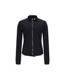Women's Jersey Rider Set-Up Jacket - Black