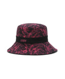 ANEW Golf Uni Tropical Pattern Reversible Bucket Hat - Black