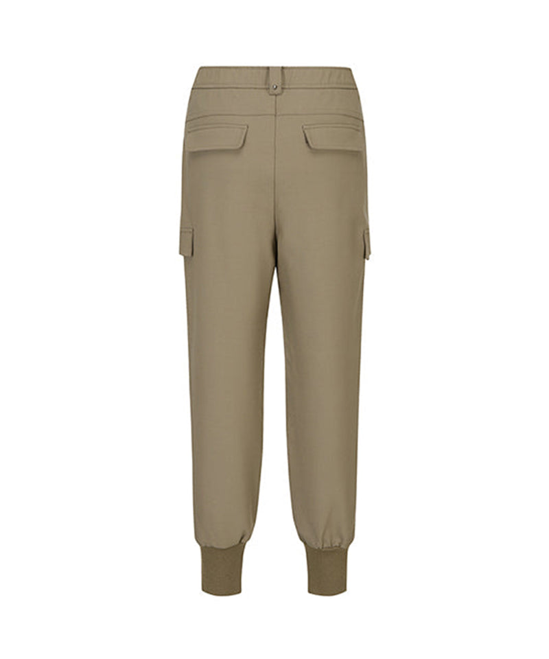 Women's Side Pocket Point Jogger L/PT - Beige