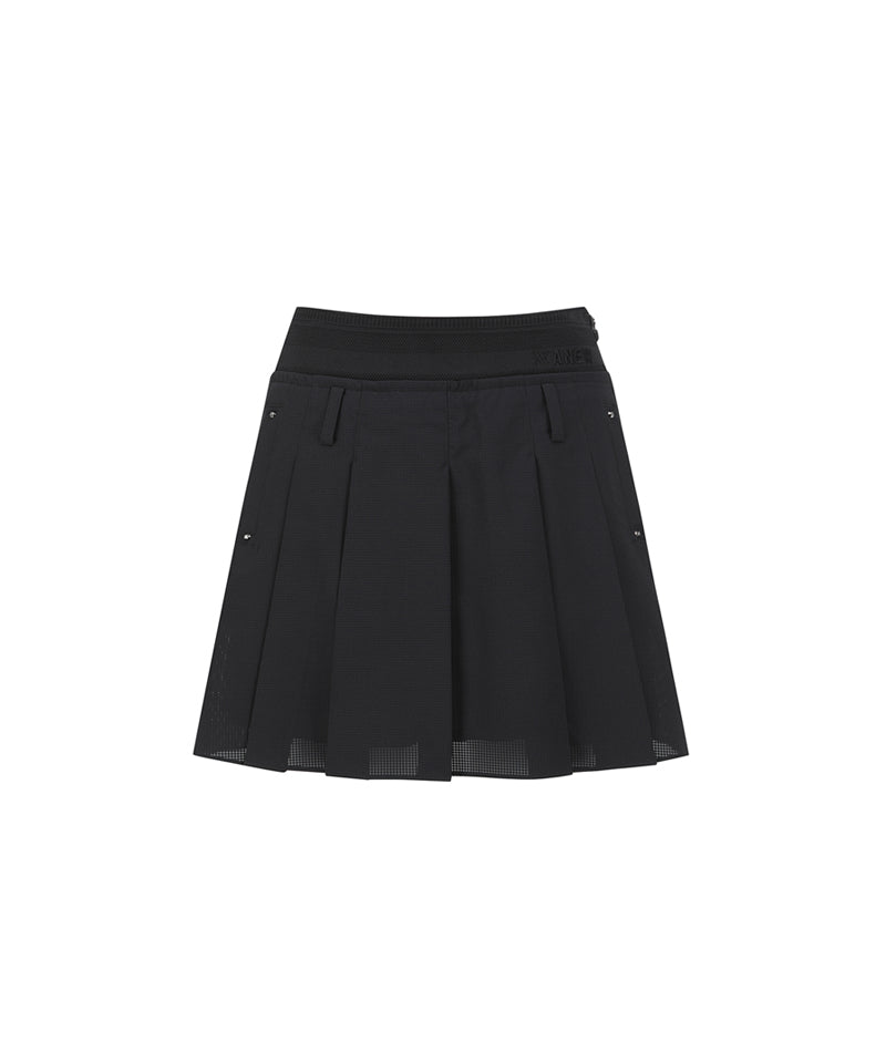 Anew Golf Women's SM Pleated Skirt - Black