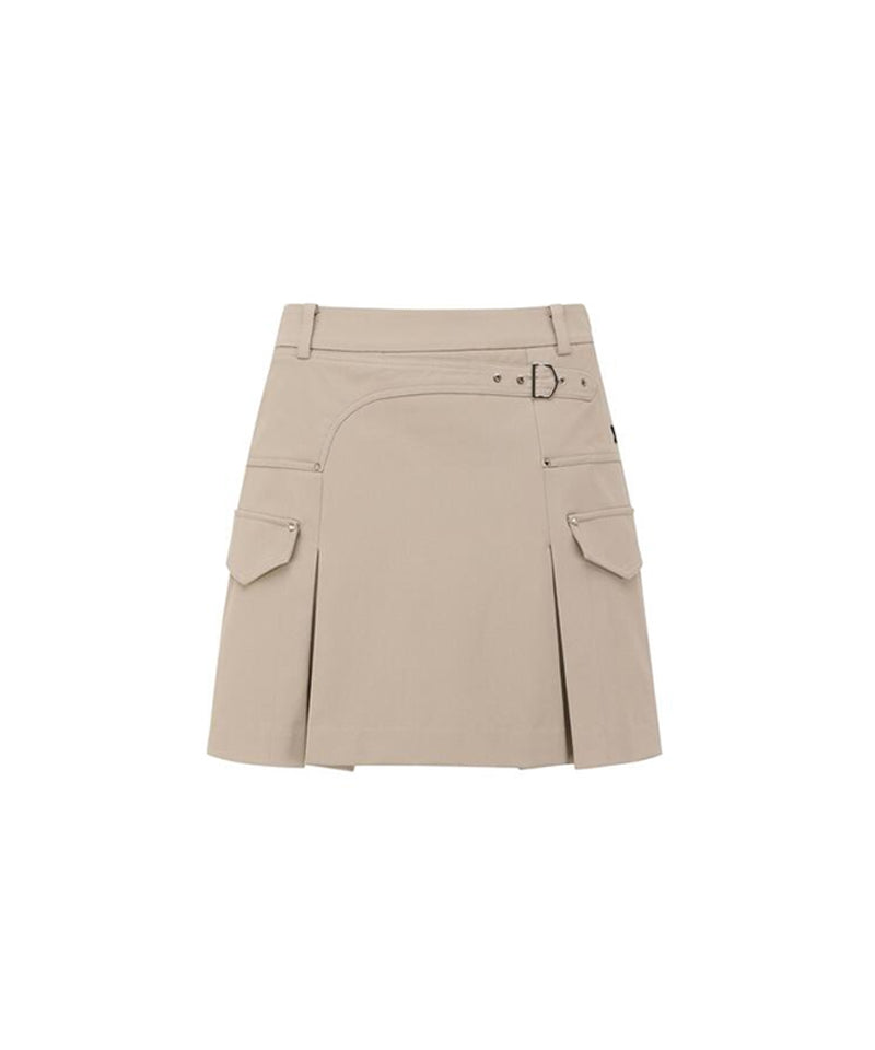 Anew Golf Women's SP Incision Skirt - Beige