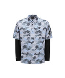 Anew Golf Men's SM Hybrid Long T-Shirt - Light Blue