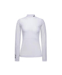 ANEW Golf Women's SM Mock Neck Base Layer - White