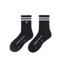 Men's Line Socks - Black