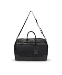 Lock Flap Big Tote Bag - Black