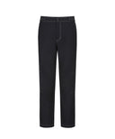 Men's Stitch Point Sraight Long Pants - Black