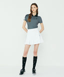 Women's Ice Dots Short T-Shirt - Black