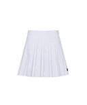 Women's Asymmetry Pleated Golf Skirt - White