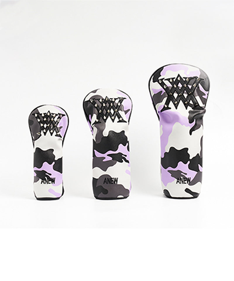 ANEW Golf: Logo Line Stud Headcover Utility - Ivory