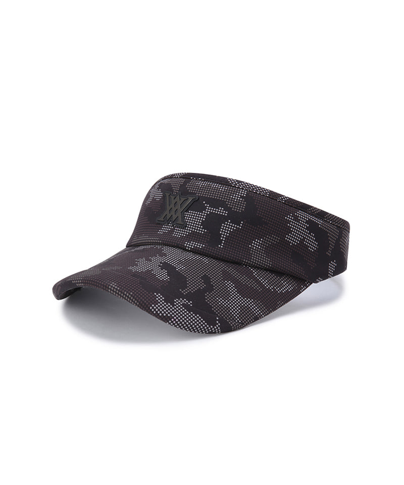 Unisex Dot Camo Visor - Black