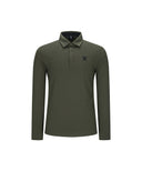 Men's Signature Logo L/TS - Khaki