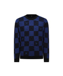 Men's Check Board Pullover - Royal Blue