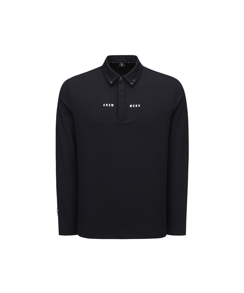 Men's Back Raglan L/TS - Black