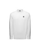 Men's Essential Half Neck Pullover - White