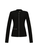 W Sleeve Intasha Fullzip Set SW - Black
