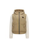 ANEW Golf Women's Hybrid Incision Down Jacket - Dark Brown