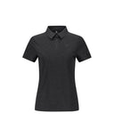 ANEW Golf Women's SM Black Finish Short T-Shirt - Melange Gray