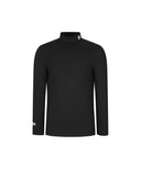 Men's Fall High Neck Basel Layer - Black