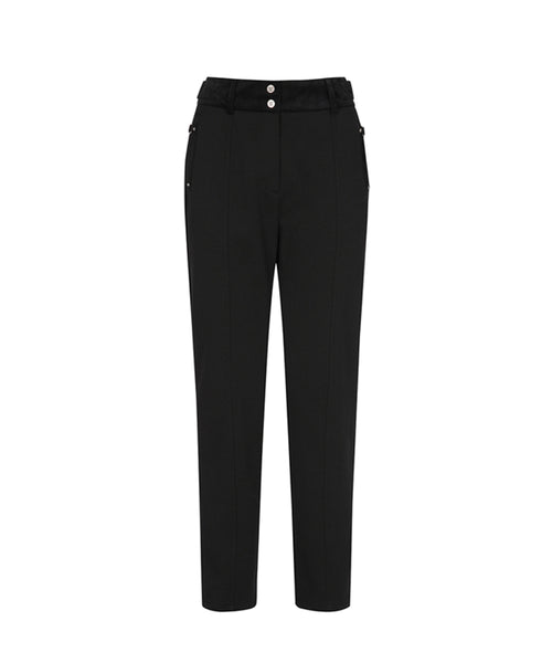 【ANEW GOLF】\tW JERSEY RIDER SET-UP JK / 追跡付 Women's Jersey Rider Set-up Jogger L/PT - Black – Anew Golf USA