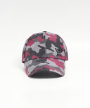 Unisex Pattern Ball Cap -  Pink