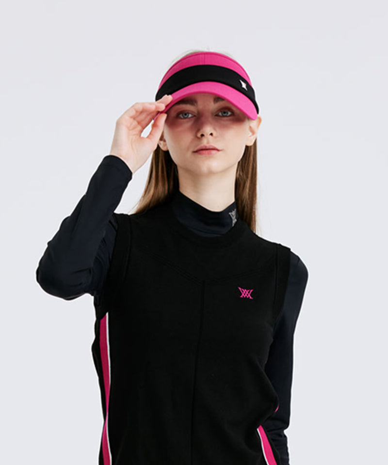 Women's Centre Visor - Pink