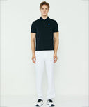 Men's Side Punching Ventilation Long Pants - White