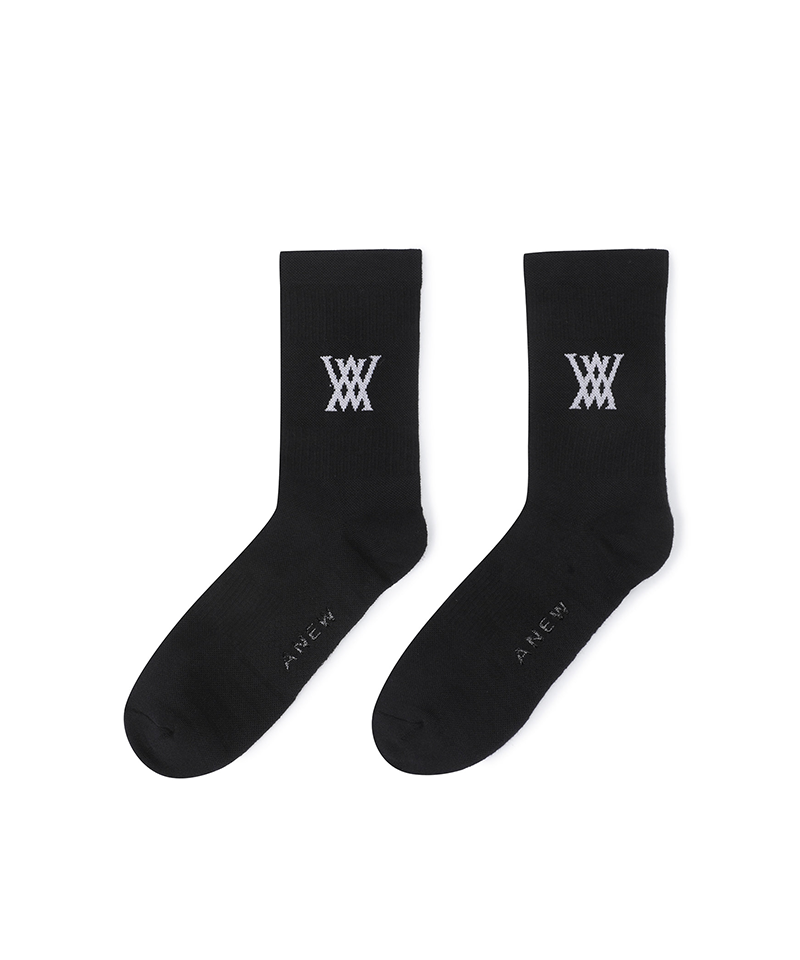 Men's Logo Socks - Black