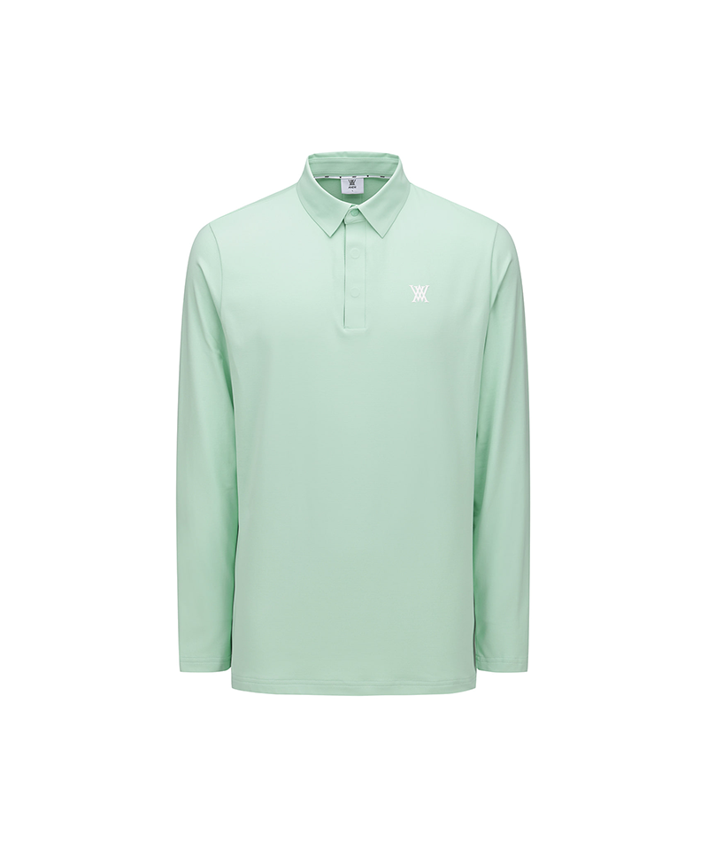 Men's FA Back Line Detail Long T-Shirt - Mint