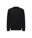 Men's FA Logo Pattern Sweatshirt - Black