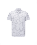Men's FA Flower Pattern Short T-Shirt - Light Grey