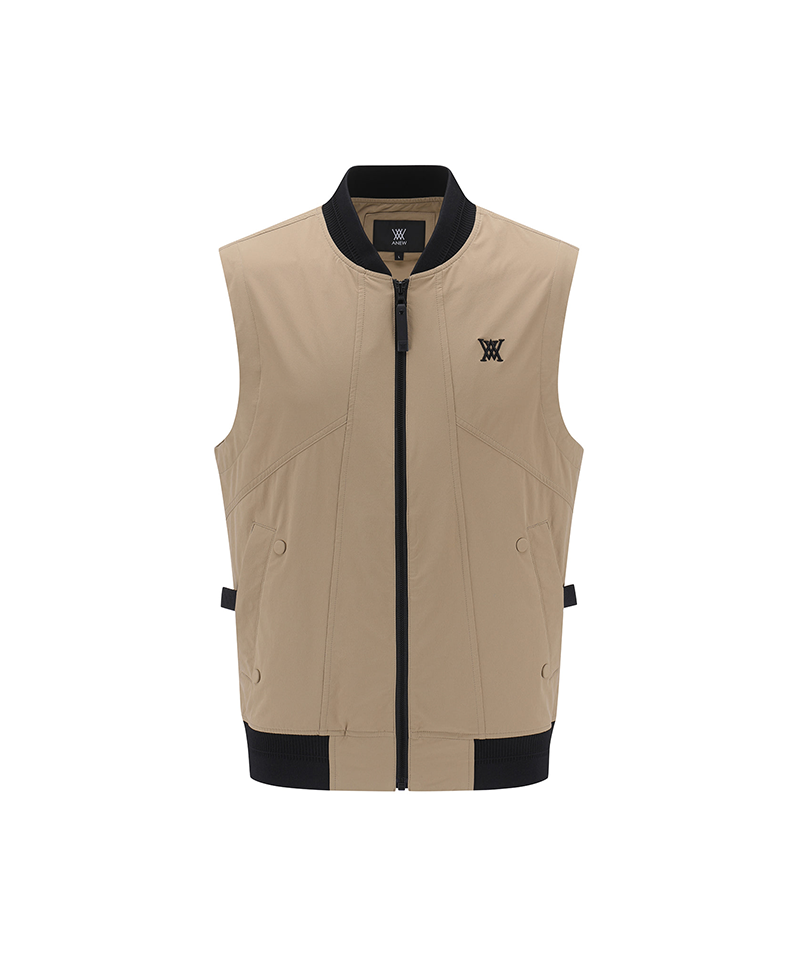 Men's FA Signature MA-1 Vest - Beige