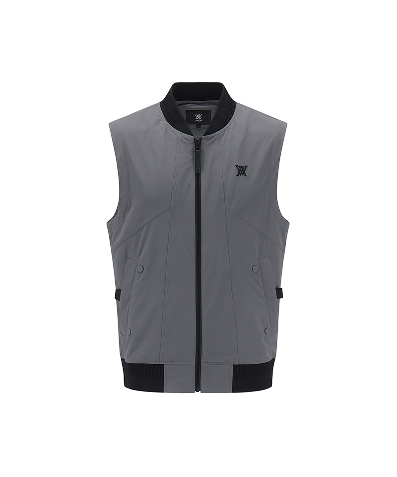 Men's FA Signature MA-1 Vest - Dark Grey