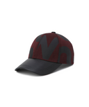 Unisex Big Wording Cap - Burgunday