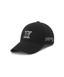 Unisex Cotton Ball Cap - Black