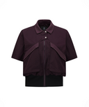 Women's FA Essential Short Sleeve Jacket - Burgundy
