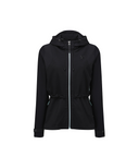 Women's FA Mid Legth Hooded Jacket - Black