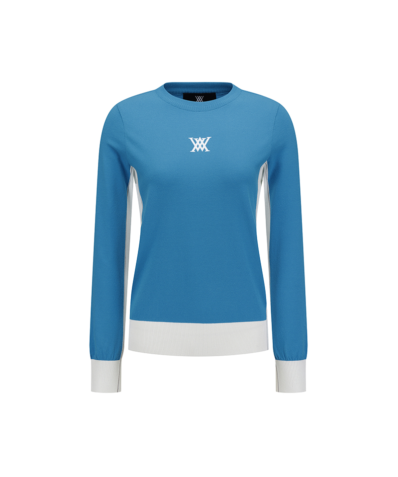 Women's FA Round Sweater - Blue
