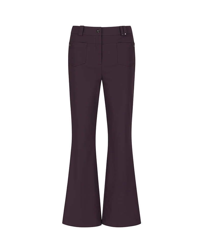 Women's FA Essential Boot Cut Pants - Burgundy