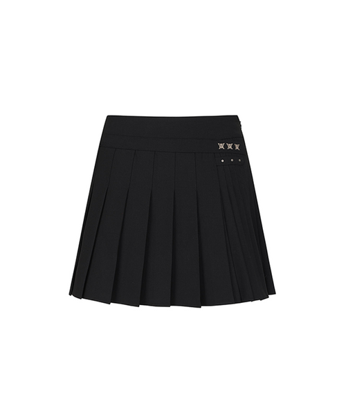 Women's FA Essential Pleated Skirt - Black – Anew Golf USA