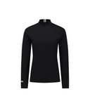 Women's FA Essential High Neck Baselayer - Black