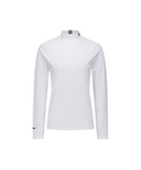 Women's FA Essential High Neck Baselayer - White